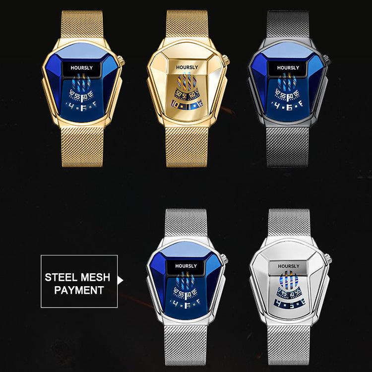 Men's Watch Montres  Snake Head Locomotive Reloj  Watch 30m Waterproof Wristwatch Quartz Watch