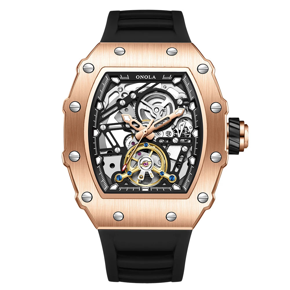ONOLA 3854 Luxury Men'S Casual Mechanical  Watch Men'S Business