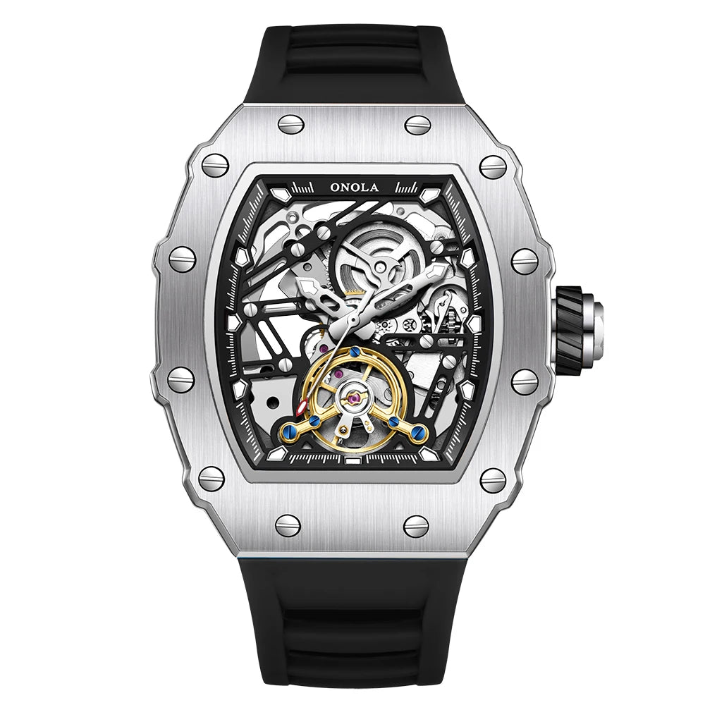 ONOLA 3854 Luxury Men'S Casual Mechanical  Watch Men'S Business