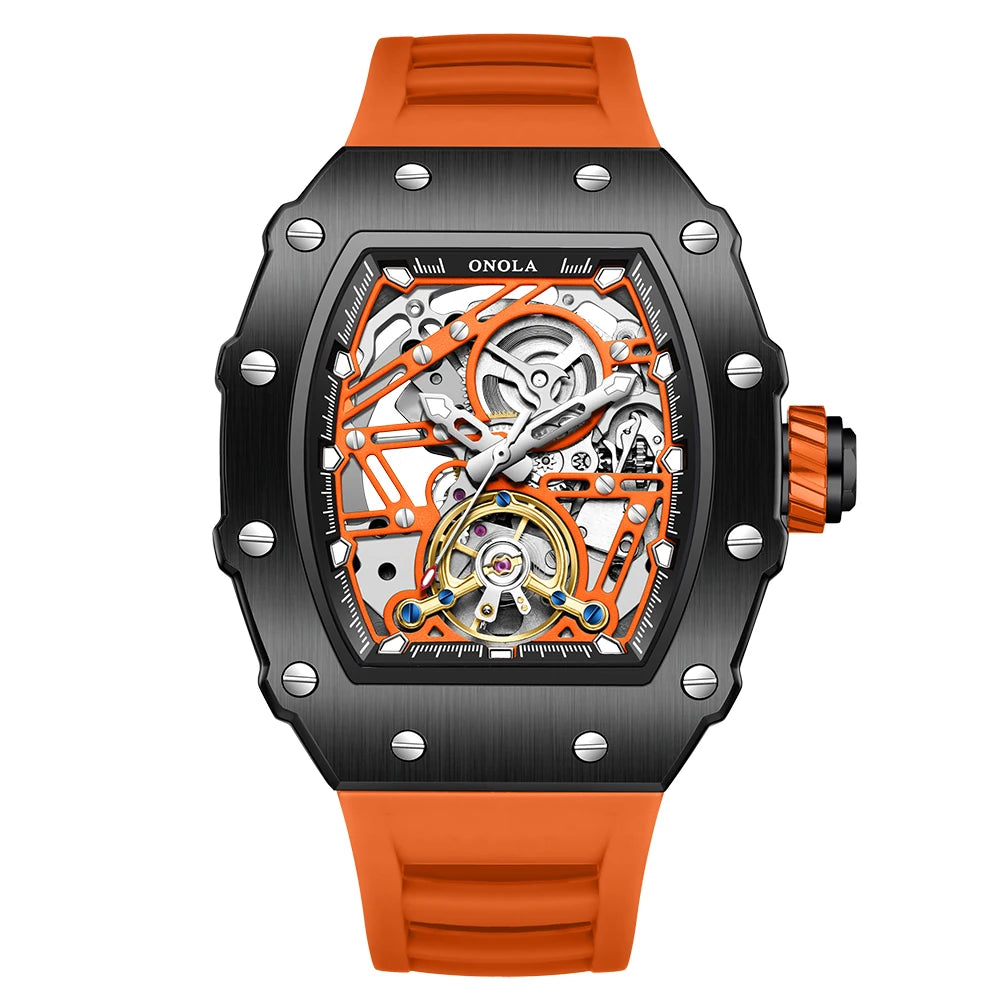 ONOLA 3854 Luxury Men'S Casual Mechanical  Watch Men'S Business