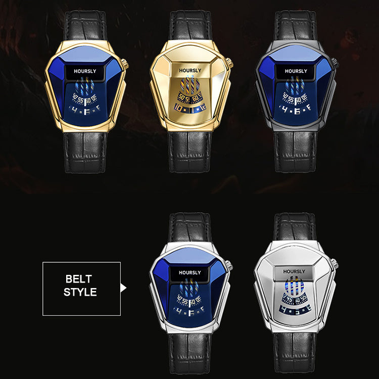 Men's Watch Montres  Snake Head Locomotive Reloj  Watch 30m Waterproof Wristwatch Quartz Watch