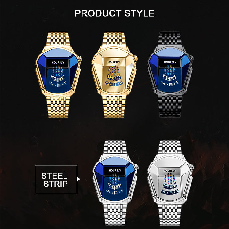 Men's Watch Montres  Snake Head Locomotive Reloj  Watch 30m Waterproof Wristwatch Quartz Watch